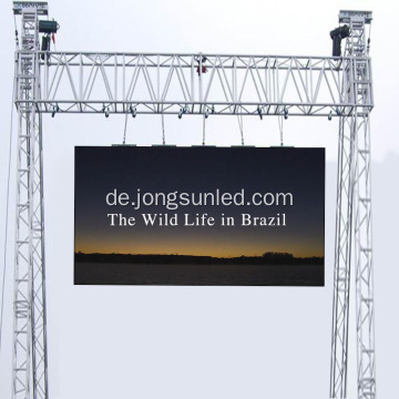 Advertising Led zeigt Boards in Fußballstadien an